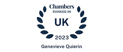 Genevieve Quierin - Ranked in Chambers UK 2023